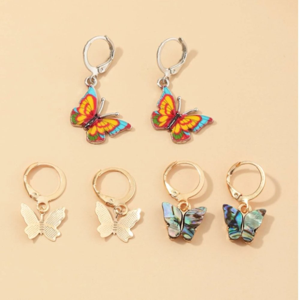 🦋Trendy butterfly earrings🦋